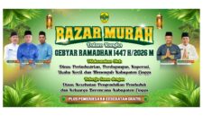 Bazar Murah Gebyar Ramadan 1447 H Digelar di Dabo Singkep, Disperindagkop Lingga Hadirkan Sembako Terjangkau dan Cek Kesehatan Gratis | f. Redaksi