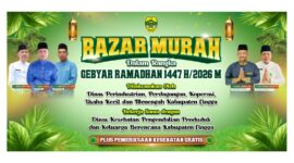 Bazar Murah Gebyar Ramadan 1447 H Digelar di Dabo Singkep, Disperindagkop Lingga Hadirkan Sembako Terjangkau dan Cek Kesehatan Gratis | f. Redaksi
