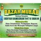 Bazar Murah Gebyar Ramadan 1447 H Digelar di Dabo Singkep, Disperindagkop Lingga Hadirkan Sembako Terjangkau dan Cek Kesehatan Gratis | f. Redaksi