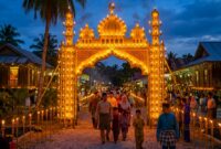 Malam 7 Likur merupakan tradisi masyarakat Melayu dalam menyambut sepuluh malam terakhir Ramadan dan mencari Lailatul Qadar | f. Redaksi Ihand.id