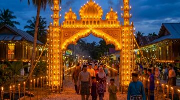 Malam 7 Likur merupakan tradisi masyarakat Melayu dalam menyambut sepuluh malam terakhir Ramadan dan mencari Lailatul Qadar | f. Redaksi Ihand.id