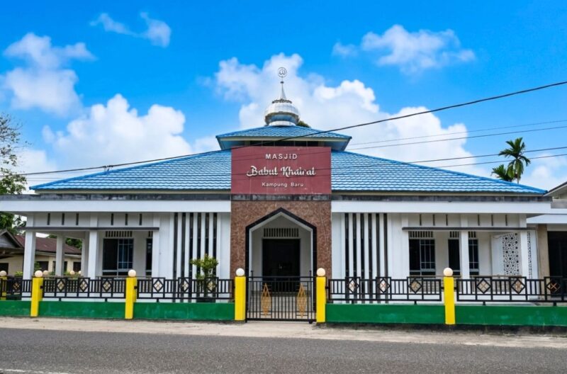 Masjid Babul Khairat Kampung Baru, Dabo Singkep, Lingga, Kepri | f. Ihand