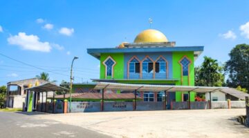 Masjid Al- A'laa Bukit Kapitan, Dabo Singkep, Lingga, Kepri | f. Ihand