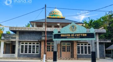 Masjid Al Fatah Sergang Laut, Dabo Singkep, Lingga, Kepri | f. Ihand