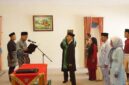 Wakil Bupati Lingga Novrizal melantik Irfan Andaria sebagai Direktur Perumda Air Minum Tirta Lingga periode 2026–2031 di Gedung Daerah Dabo Singkep | f. Diskominfo Lingga