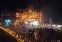 Lampu Gerbang Tujuh Likur Bandar Udara Dabo Singkep | f. FB Agus Sukirno