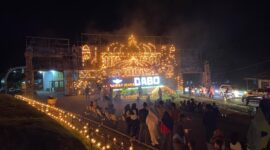 Lampu Gerbang Tujuh Likur Bandar Udara Dabo Singkep | f. FB Agus Sukirno