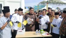 Kejaksaan Negeri Lingga memusnahkan barang bukti perkara pidana yang telah inkracht, mulai dari sabu, handphone hingga alat hisap narkotika. Pemusnahan dilakukan sebagai pelaksanaan putusan pengadilan | f. Wandy