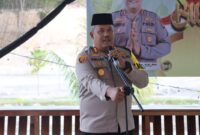 Kapolres Lingga AKBP Pahala Martua Nababan | f. Redaksi