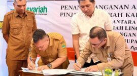 Pemkab Lingga resmi bekerja sama dengan Bank Riau Kepri Syariah untuk pembiayaan pembayaran THR ASN. Langkah ini diambil agar hak pegawai tetap terpenuhi dan ekonomi daerah tetap bergerak | f. Diskominfo Lingga