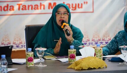 PKK Kabupaten Lingga menggelar rapat pembentukan Kampung CERIA, Lomba Vlog, dan persiapan Hari Posyandu Nasional 2026. Program ini fokus pada penguatan pelayanan dasar dan peran masyarakat | f. Diskominfo Lingga
