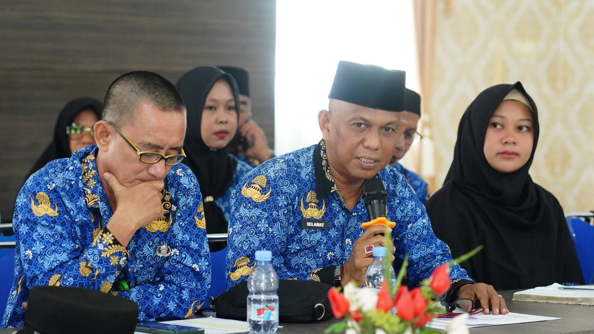 PKK Kabupaten Lingga menggelar rapat pembentukan Kampung CERIA, Lomba Vlog, dan persiapan Hari Posyandu Nasional 2026. Program ini fokus pada penguatan pelayanan dasar dan peran masyarakat | f. Diskominfo Lingga