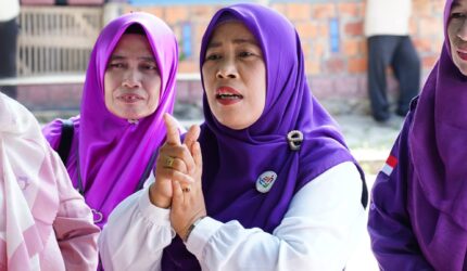 Ketua YKI Lingga, Hj. Feby Sarianty Novrizal | f. Diskominfo Lingga