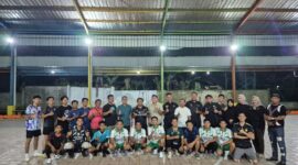 Bukan Berkas Perkara, Tapi Umpan dan Gol: Kejari Lingga dan Jurnalis Dabo Singkep Bangun Keakraban Lewat Fun Futsal | f. Redaksi
