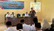 Kejaksaan Negeri Lingga sosialisasikan program ketahanan pangan desa di Kecamatan Singkep. Kajari Rully Afandi tekankan pentingnya perencanaan, pengawasan, dan pemanfaatan dana desa yang tepat sasaran | f. Redaksi