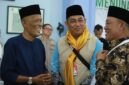 Sekda Lingga bersama Ketua DWP menghadiri pelepasan calon jemaah haji 2026 di Batam Center. Doa kesehatan dan harapan haji mabrur mengiringi keberangkatan | f. Prokopim Lingga