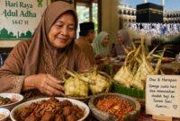 Antara moment lebaran, kuliner tradisional dan niat ibadah yang tulus | f. Redaksi