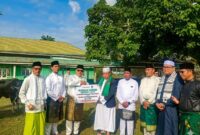 BRK Syariah Capem Dabo Lingga menyalurkan satu ekor sapi kurban melalui Pemprov Kepri ke Masjid Az-Zulfa Dabo Singkep. Bantuan ini menjadi bentuk kepedulian sosial kepada masyarakat menjelang Idul Adha 2026 | f. Vatawari