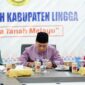 Bupati Lingga M. Nizar dan Wakil Bupati Novrizal memimpin Rakor OPD membahas program prioritas 2026. Fokus pada sinergi, kinerja, dan pelayanan publik | f. Diskominfo Lingga