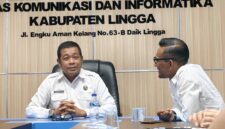 Diskominfo Kabupaten Lingga menggelar rapat internal guna memperkuat disiplin ASN dan meningkatkan optimalisasi penyebaran informasi publik melalui media sosial dan website resmi pemerintah | f. Diskominfo Lingga