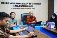 Diskominfo Kabupaten Lingga menggelar sosialisasi pengelolaan website desa se-Kabupaten Lingga guna mendorong transformasi digital dan meningkatkan pelayanan publik berbasis teknologi | f. Diskominfo Lingga
