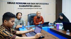 Diskominfo Kabupaten Lingga menggelar sosialisasi pengelolaan website desa se-Kabupaten Lingga guna mendorong transformasi digital dan meningkatkan pelayanan publik berbasis teknologi | f. Diskominfo Lingga