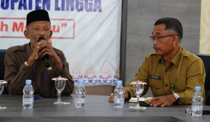 Pemkab Lingga menggelar rapat koordinasi persiapan pendataan calon peserta didik Sekolah Rakyat tingkat SD, SMP, dan SMA guna memastikan program berjalan tepat sasaran | f. Diskominfo Lingga