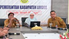 Pemerintah Kabupaten Lingga menggelar rapat koordinasi persiapan penilaian SPIP Tahun 2026 bersama BPKP Perwakilan Kepulauan Riau guna memperkuat tata kelola pemerintahan yang transparan dan akuntabel | f. Diskominfo Lingga