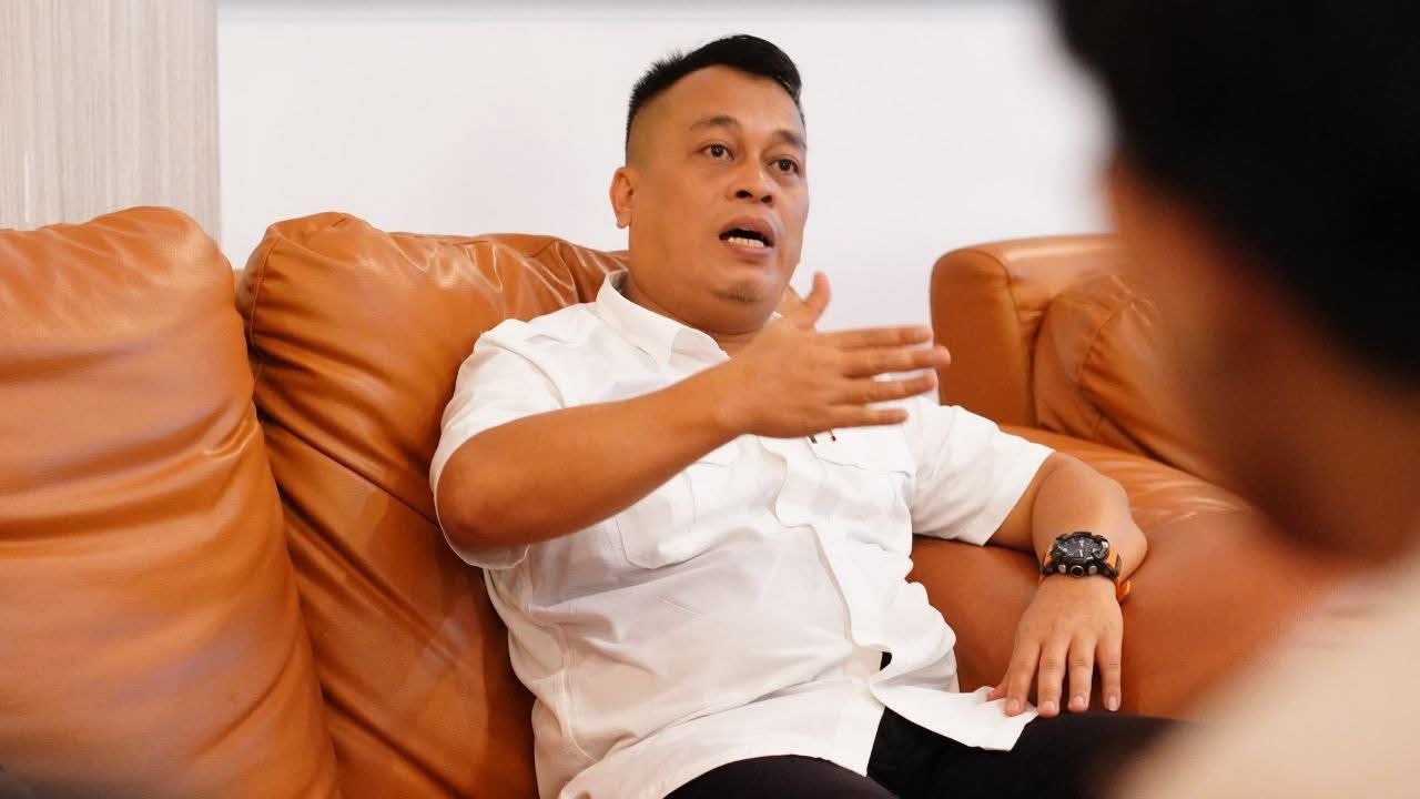 Muhammad Nizar, menegaskan bahwa sektor rumput laut memiliki peluang besar untuk menjadi kekuatan ekonomi baru daerah | f. Diskominfo Lingga