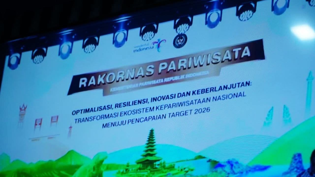 Rapat Koordinasi Nasional Pariwisata Tahun 2026 (Rakornas Pariwisata 2026) secara daring | f. Diskominfo Lingga