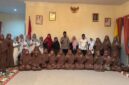Wakil Bupati Lingga H. Novrizal bersama Ketua Dekranasda menghadiri pengajian bulanan di Gedung Daerah Dabo Singkep | f. Diskominfo Lingga