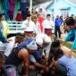 Bupati Lingga Muhammad Nizar melaksanakan Sholat Idul Adha 1447 Hijriah di Masjid At Taqwa Dusun Senempek, Desa Limbung, Lingga Utara | f. Diskominfo Lingga