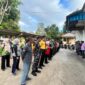 Dinkes PPKB Lingga menggelar gotong royong serentak melalui gerakan PSN 3M Plus untuk mencegah penyebaran DBD. Kegiatan melibatkan masyarakat, TNI-Polri hingga lintas sektor | f. Wandy