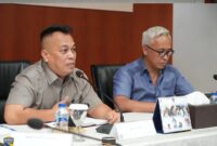 Pemerintah Kabupaten Lingga bersama BP Batam membahas rencana pemanfaatan sumber air baku Sungai Jelutung guna mendukung kebutuhan air bersih dan pembangunan infrastruktur daerah | f. BP Batam
