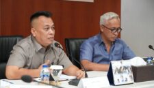 Pemerintah Kabupaten Lingga bersama BP Batam membahas rencana pemanfaatan sumber air baku Sungai Jelutung guna mendukung kebutuhan air bersih dan pembangunan infrastruktur daerah | f. BP Batam