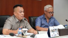 Pemerintah Kabupaten Lingga bersama BP Batam membahas rencana pemanfaatan sumber air baku Sungai Jelutung guna mendukung kebutuhan air bersih dan pembangunan infrastruktur daerah | f. BP Batam