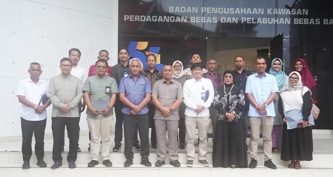Pemerintah Kabupaten Lingga bersama BP Batam membahas rencana pemanfaatan sumber air baku Sungai Jelutung guna mendukung kebutuhan air bersih dan pembangunan infrastruktur daerah | f. BP Batam