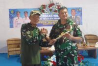 Sekda Lingga H. Armia menyambut kunjungan kerja Pangkogabwilhan I Letjen TNI Kunto Arief Wibowo di Kabupaten Lingga. Kunjungan fokus pada penguatan ketahanan pangan dan pengembangan pertanian berkelanjutan | f. Diskominfo Lingga