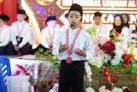 Suasana Haflah Akhirussanah Angkatan VI SDI Integral Luqman Al Hakim Lingga di Aula Kantor Bupati Lingga, Senin (15/6/2026) | f. Diskominfo Lingga
