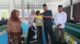 Pemerintah Kabupaten Lingga memperingati Tahun Baru Islam 1 Muharam 1448 H di Masjid Megat Kuning Daik Lingga | f. Diskominfo Lingga