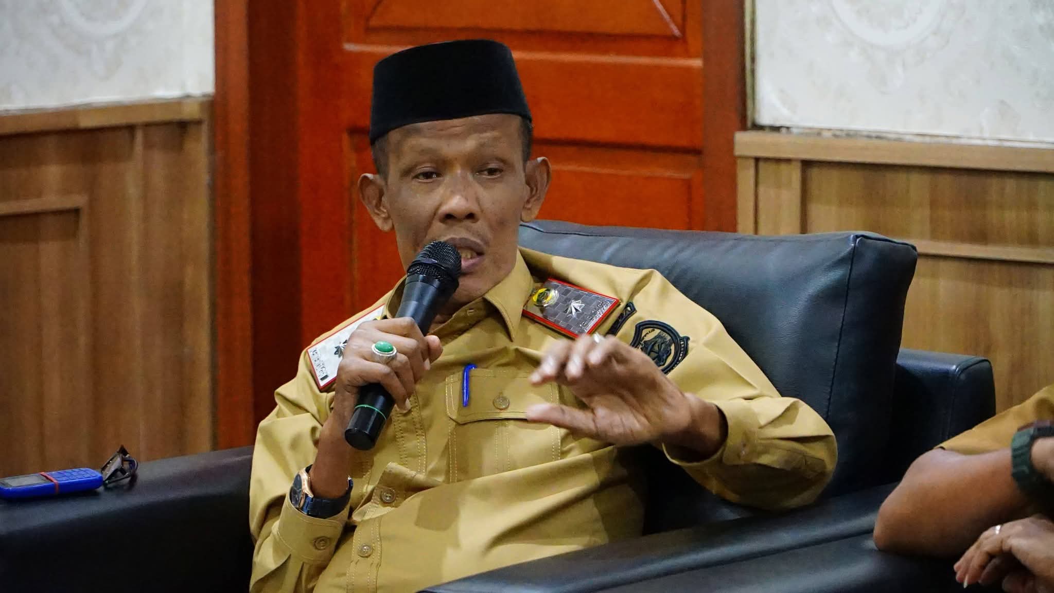 Pemerintah Kabupaten Lingga bersama BPMP Provinsi Kepulauan Riau menggelar audiensi untuk membahas peningkatan mutu pendidikan serta berbagai kendala yang dihadapi praktisi pendidikan di Lingga | f. Diskominfo Lingga