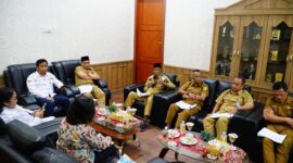 Pemerintah Kabupaten Lingga bersama BPMP Provinsi Kepulauan Riau menggelar audiensi untuk membahas peningkatan mutu pendidikan serta berbagai kendala yang dihadapi praktisi pendidikan di Lingga | f. Diskominfo Lingga