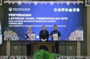Pemkab Lingga menghadiri penyampaian LHP BPK Kepri atas Laporan Keuangan Tahun Anggaran 2025. Bupati M. Nizar menegaskan komitmen meningkatkan tata kelola keuangan yang transparan, akuntabel, dan berkualitas | f. Diskominfo Lingga