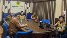 Bupati Lingga M. Nizar mengikuti rapat koordinasi percepatan tukar menukar lahan untuk pembangunan fasilitas pengolahan dan pemurnian bauksit PT Tianshan Alumina Indonesia yang masuk Proyek Strategis Nasional (PSN) | f. Prokopim Lingga